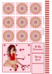 Horny Devil Teabag Folding Sheet