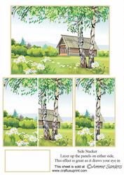 Daisies in the Sunny Meadow Side Stacker