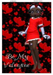Super Cute Betsy, Valentine A4 Topper