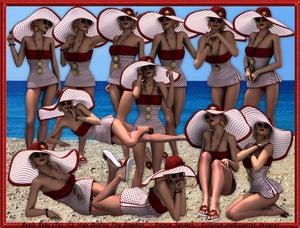 Beach Baby - 12 Png Cu4cu Graphics - (1a)