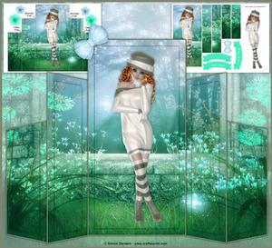 Sweet Pixie Beautiful Scene Theater Fold Kit