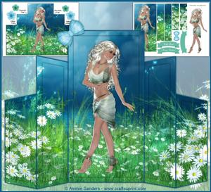 Woodland Pixie Beautiful Scene Theater Fold Kit