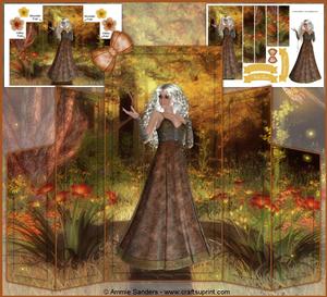 Woodland Princess Beautiful Scene Theater Fold Kit