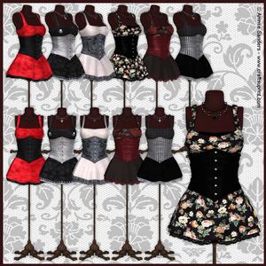 Gorgeous Gothic Fashion12 Cu4cu Png Graphics