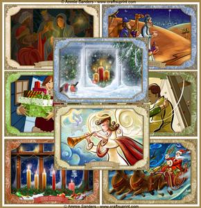 Festive Christmas A5 Quick Cards Bumper Kit