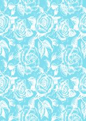 Vintage Rose A4 Backing Paper - Bright Shade