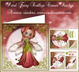 Petal Fairy Scallop Corner Stacker Mini Kit