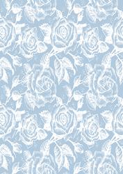 Vintage Rose A4 Backing Paper - Rich Shade