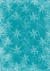 Snow Flurry A4 Backing Paper - Rich Shade