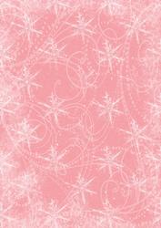 Snow Flurry A4 Backing Paper - Rich Shade