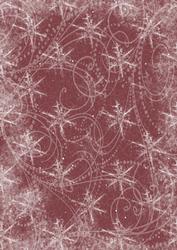 Snow Flurry A4 Backing Paper - Rich Shade