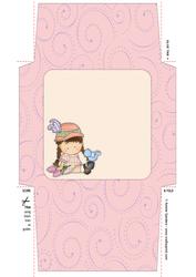 Sweet Flower Girl 5x5 Envelope