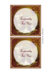 Vintage Deep Red Roses 5x5 Insert Panels