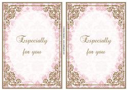 Vintage Fashion Beauty A5 Insert Panels