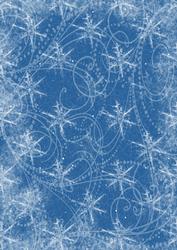 Snow Flurry A4 Backing Paper - Bright Shade