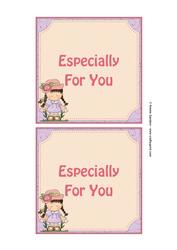 Sweet Flower Girl 5x5 Insert Panels