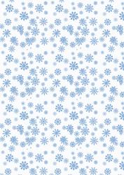 Christmas Snowman Snowflake Backing Paper