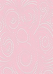 Pink Teddy Bear Angel Backing Paper