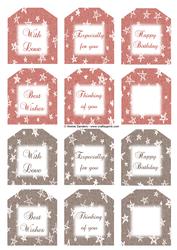 Ethereal Fairy ' Sunset ' Matching Tags