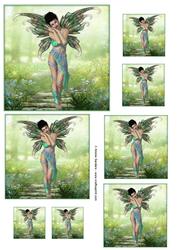 Ethereal Fairy ' Morning ' Multi Size Toppers