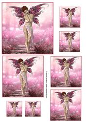 Ethereal Fairy ' Sunrise ' Topper Sheet