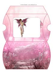 Ethereal Fairy ' Sunrise ' Pillow Box