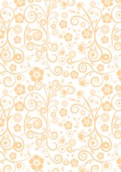 Floral Swirls A4 Backing Paper