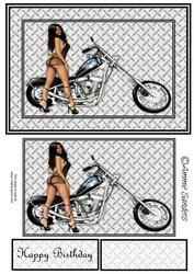 Sexy Biker Chick