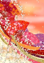 Oriental Style Backing Paper