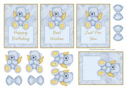 Angel Teddy Sentiement Frames