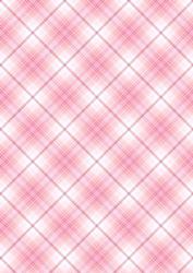 Plaid - Matching Japenese Cherry Blossom Watercolour Topper