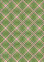 Plaid - Matching Bleeding Hearts Watercolour Pyramid Topper