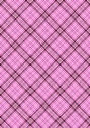 Plaid - Matching Pretty Rose Watercolour Pyramid Topper