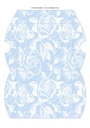 Vintage Rose Pillow Box - Subtle Shade
