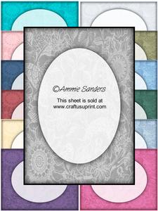 Rich Shades a Touch of Nature Frame Effect Card Fronts