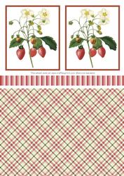 Pretty Strawberry Toppers