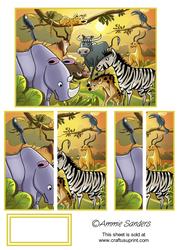 Jungle Animals Side Stacker, Ideal for Kids