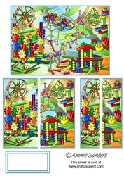 Construction Toys Side Stacker, Ideal for Kids