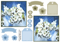 Beautiful Floral Toppers & Embellishments