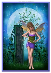 Blossom Fairy A4 Topper