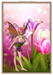 Blossom Fairy A4 Topper