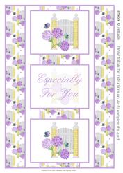 Country Charm Garden Gate 3 Panel Fold Back