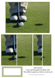 Golf Themed Side Stacker