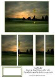 Golf Themed Side Stacker