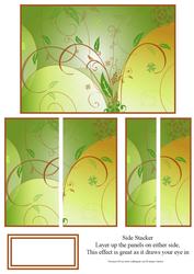 Abstract Art Side Stacker