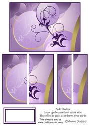 Abstract Art Side Stacker