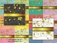 Bright Shades Deluxe Gold 5x5 Card Fronts
