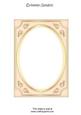 Subtle Shade Fancy Gold A5 Card Front