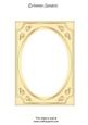 Subtle Shade Fancy Gold A5 Card Front