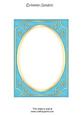 Bright Shade Fancy Gold A5 Card Front